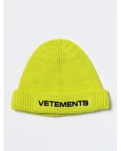 Vetements Hat - Yellow