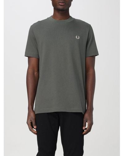Fred Perry Camiseta - Gris