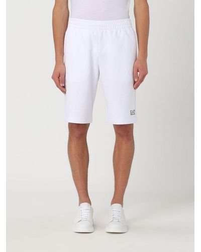 EA7 Shorts - Weiß