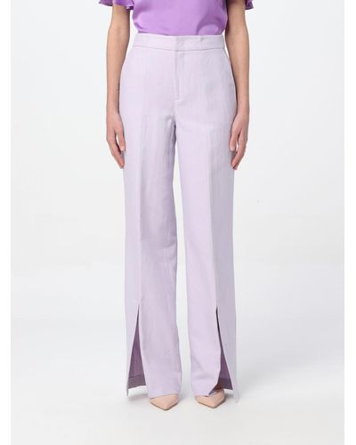 Twin Set Pants - Purple