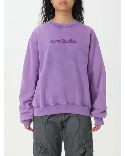 Acne Studios Sweatshirt - Purple