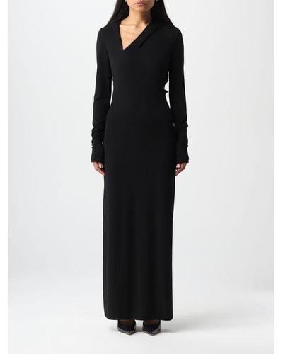 Versace Dress In Jersey - Black