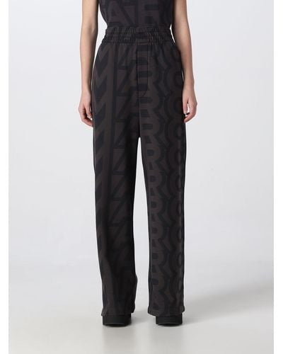 Marc Jacobs Pantalone in cotone stretch - Nero