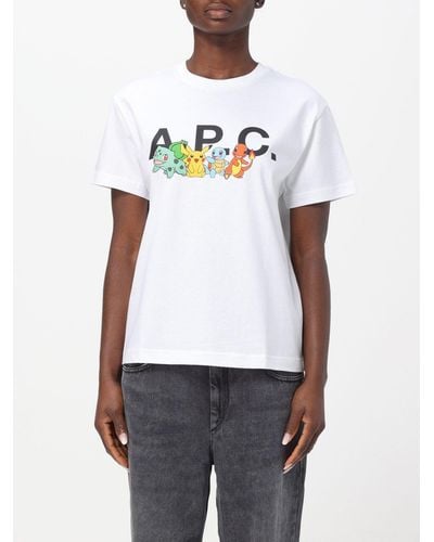 A.P.C. T-shirt Pokémon - Bianco