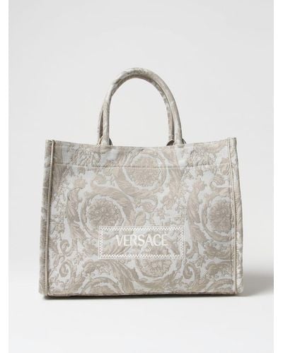 Versace Tote Bags - Gray