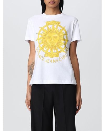 Versace T-shirt con logo - Bianco