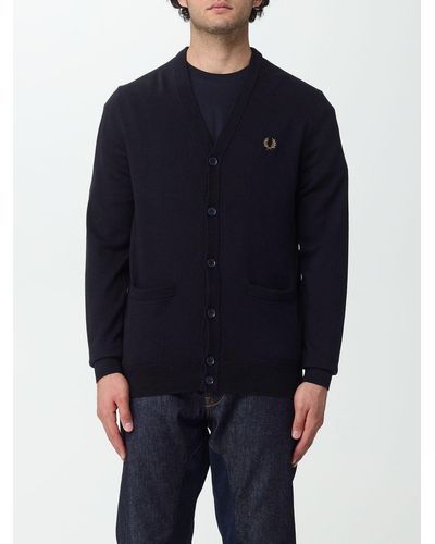 Fred Perry Pullover - Blau
