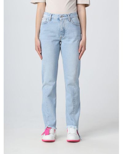 Off-White c/o Virgil Abloh Jeans in denim - Blu