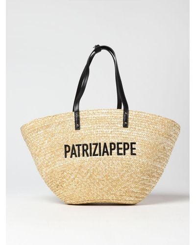 Patrizia Pepe Shoulder Bag - Natural
