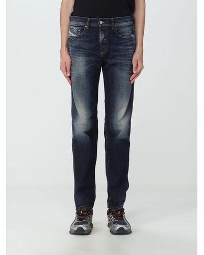 DIESEL Jeans In Denim With Washed Effect - Blue