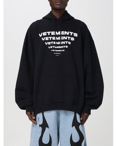 Vetements Sweatshirt - Black