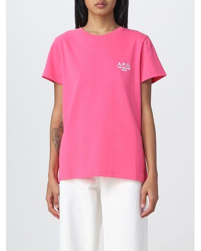 A.P.C. T-shirt - Pink