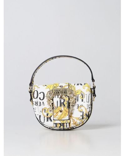 Versace Bag With All-over Baroque Print - Metallic