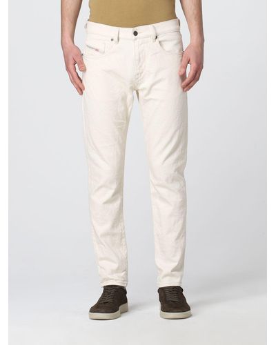 DIESEL Jeans In Light Denim - White