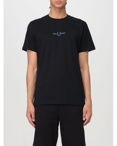 Fred Perry T-shirt - Schwarz