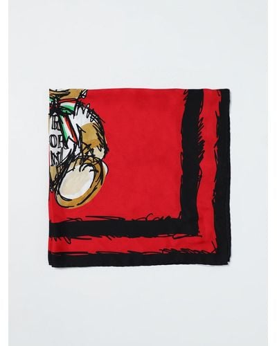 Moschino Neck Scarf - Red