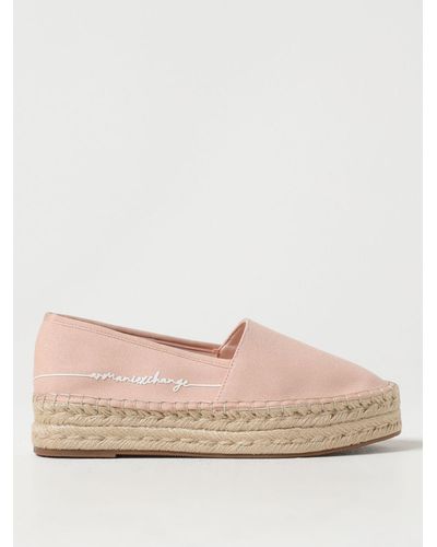 Armani Exchange Espadrillas in canvas - Rosa