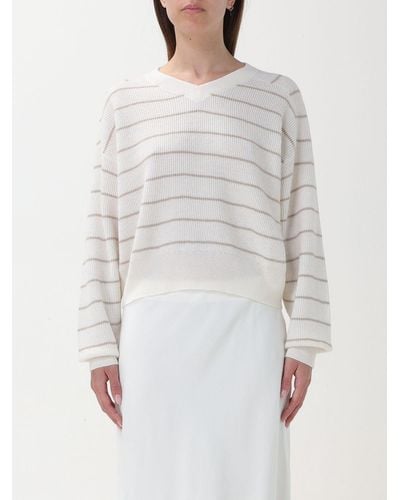 Brunello Cucinelli Jumper - White