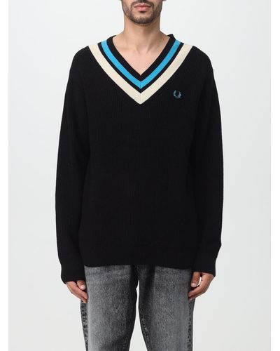 Fred Perry Sweater - Blue