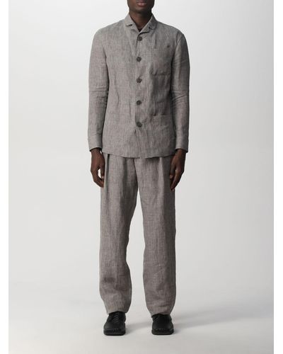 Giorgio Armani Linen Suit - Natural