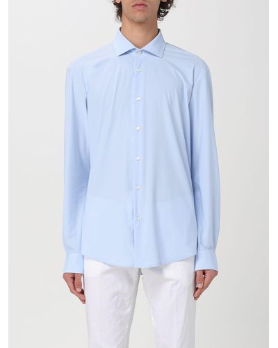 Brian Dales Camicia classica in cotone - Blu