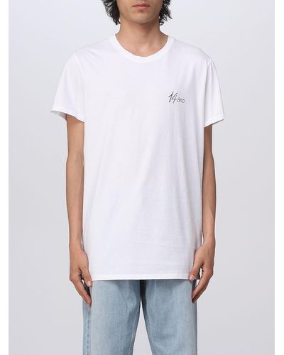 14 Bros T-shirt in cotone - Bianco