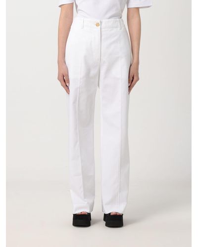 Patou Pantalone in cotone - Bianco