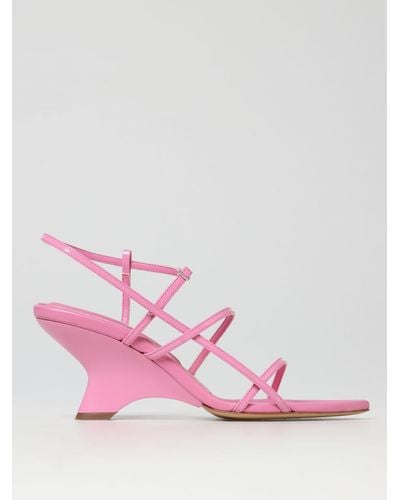 Gia Borghini Wedge Shoes - Pink
