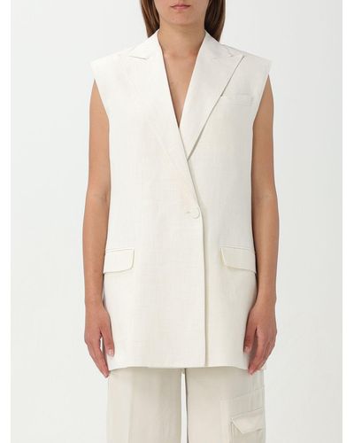 Fabiana Filippi Waistcoat - White