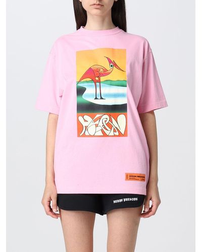 Heron Preston Camiseta - Rosa