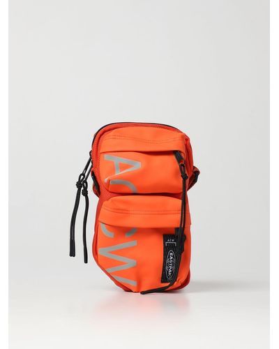 Eastpak Borsa A-Cold-Wall* x in tessuto gommato e mesh - Arancione