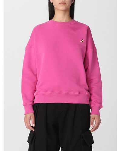 Autry Cotton Sweatshirt - Pink