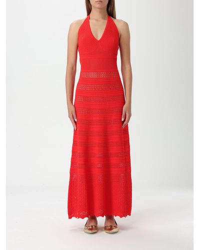 Twin Set Dress - Red