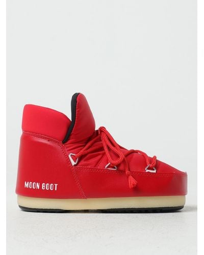 Moon Boot Zapatos - Rojo