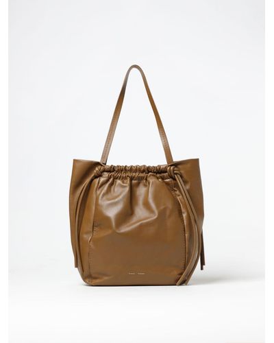 Proenza Schouler Sac porté épaule - Marron