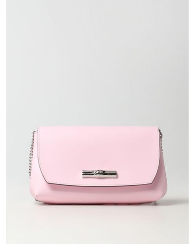 Longchamp Schultertasche - Pink