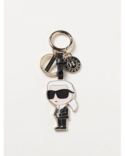Karl Lagerfeld Key Chain - White