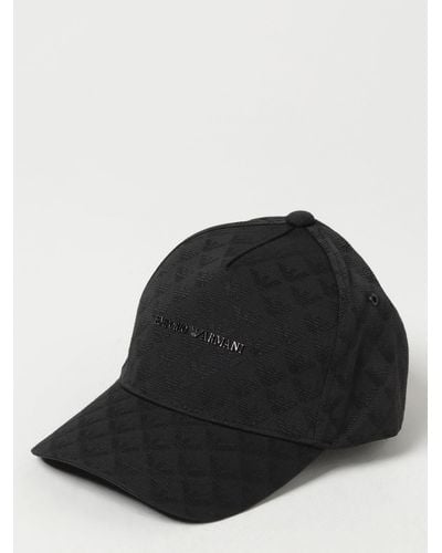 Emporio Armani Chapeau - Noir