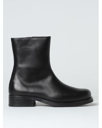 Our Legacy Legacy Our Leather Ankle Boots - Black