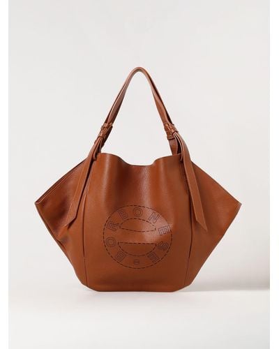 Borbonese Shoulder Bag - Brown