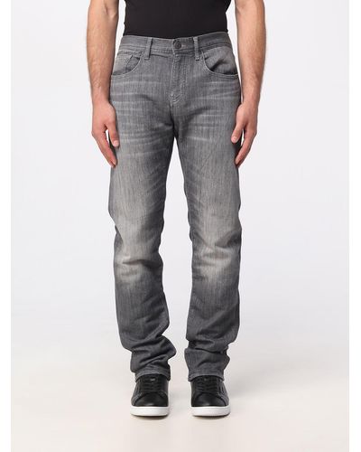 Armani Exchange Jeans in denim washed - Grigio