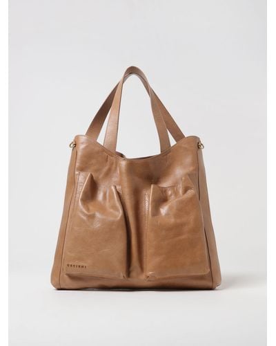 Orciani Tote Bags - Brown