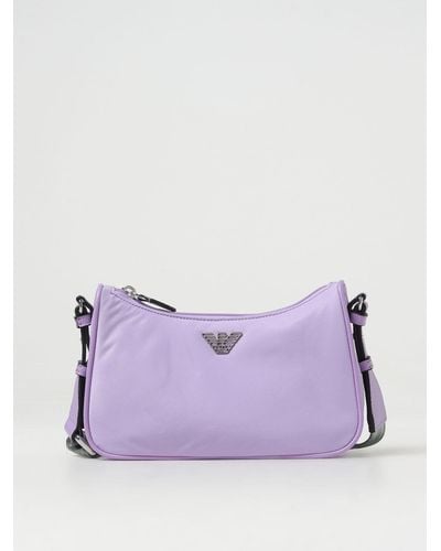 Emporio Armani Crossbody Bags - Purple