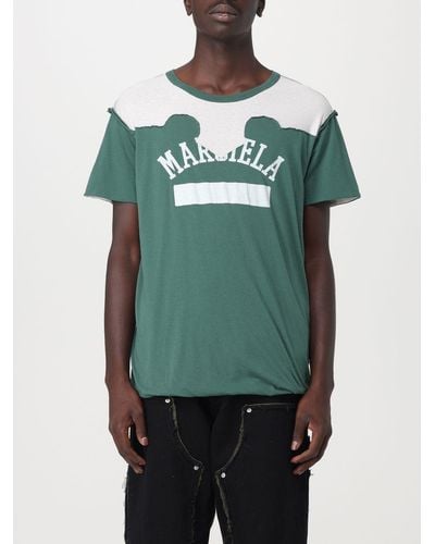 Maison Margiela T-shirt in cotone - Verde