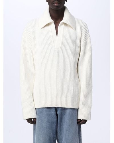 Bottega Veneta Sweater In Wool And Cashmere - White