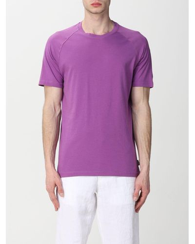 Aspesi Cotton T-shirt - Purple