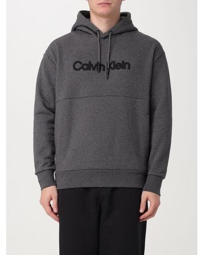 Calvin Klein Felpa con cappuccio - Giallo