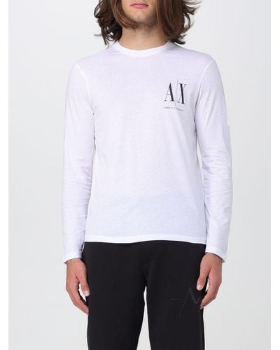 Armani Exchange T-shirt in cotone - Bianco