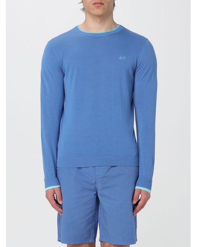 Sun 68 Sweatshirt - Blau
