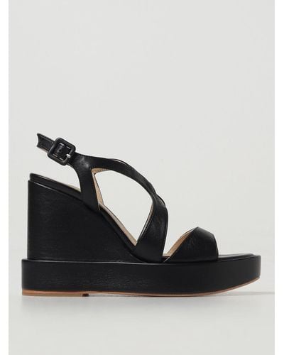 Paloma Barceló Wedge Shoes Paloma Barcelò - Black